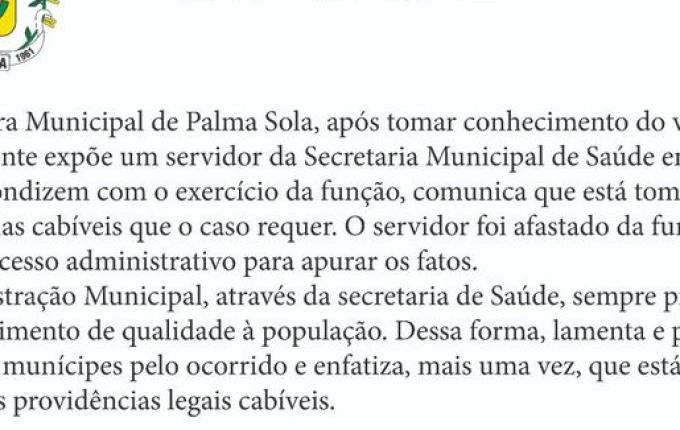 Servidor flagrado se masturbando em veículo da saúde é afastado