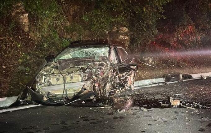 Colisão frontal na BR-158 deixa um morto e cinco feridos em Cunha Porã