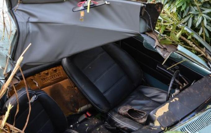 Vídeo mostra momento em que condutor perde o controle e bate Chevette em São Miguel Oeste