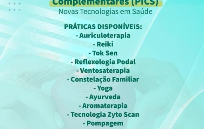 Município organiza 1ª Mostra de Práticas Integrativas e Complementares em Saúde