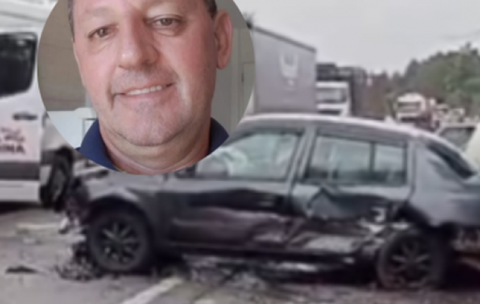 Acidente com quatro veículos deixa morto e feridos na BR-282