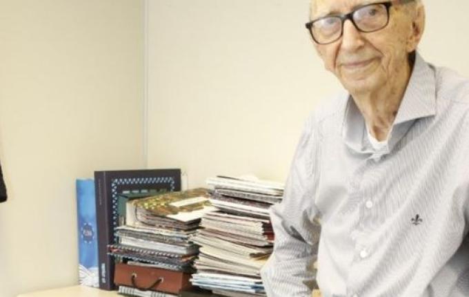 Morre catarinense Walter Orthmann, funcionário mais antigo do mundo