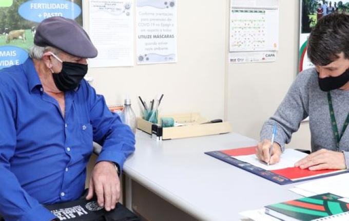 Agricultores de Descanso atingidos pelo tornado terão acesso a crédito para recuperação dos danos