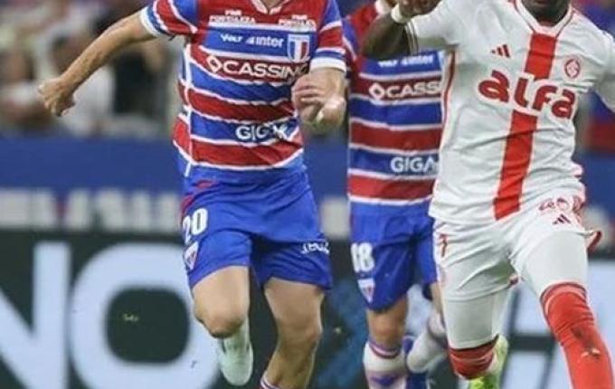 Inter, usando um time misto, só empata com o Fortaleza, na Arena Castelão