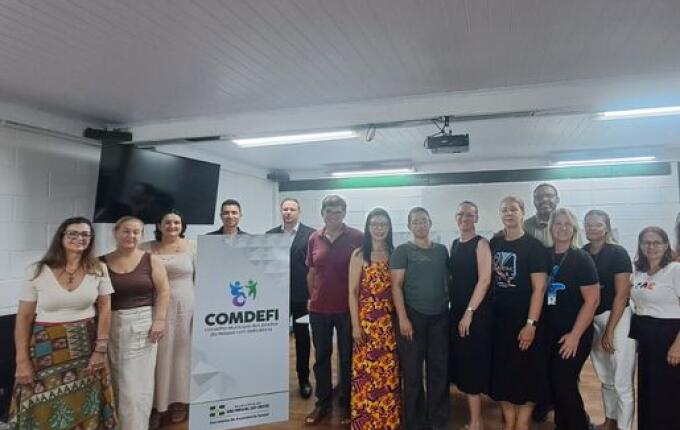 Conselho dos Direitos da Pessoa com Deficiência empossa nova diretoria em SMO