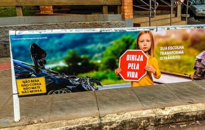 São Miguel do Oeste intensifica divulgação sobre o movimento Maio Amarelo