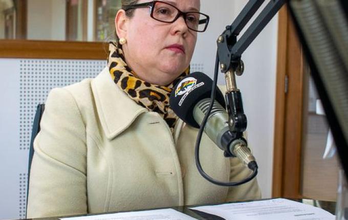 Chefe do Cartório da 45ª Zona Eleitoral participa do Peperi Rádio Repórter