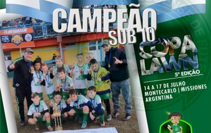Escola da chapecoense de São Miguel do Oeste é campeã internacional