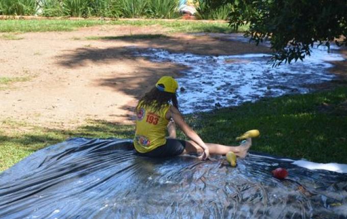 50 crianças participam do Projeto Golfinho do Corpo de Bombeiros em Campo Erê