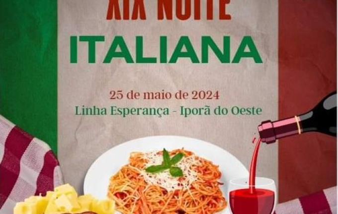 CIER organiza 19ª edição da Noite Italiana
