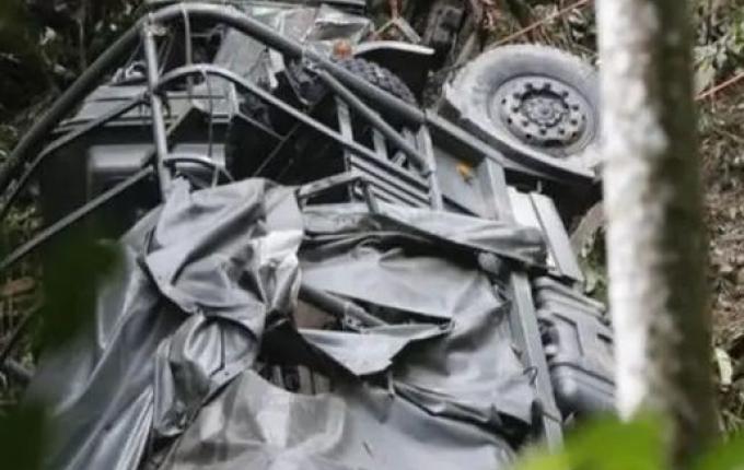 Morre terceira vítima de acidente com caminhão do Exército em Blumenau