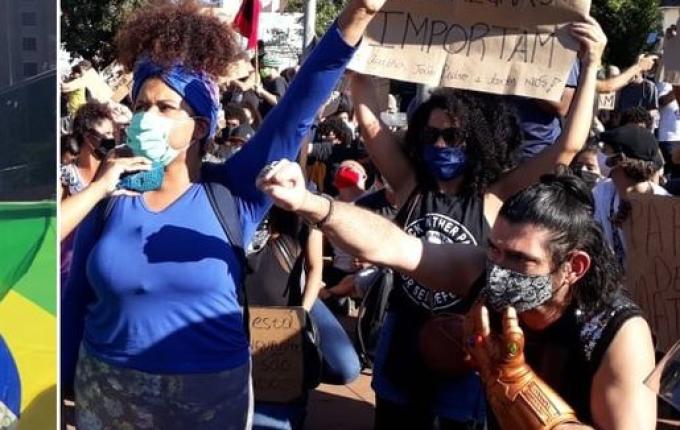 Manifestantes contra e a favor de Bolsonaro fazem atos nas maiores cidades do país