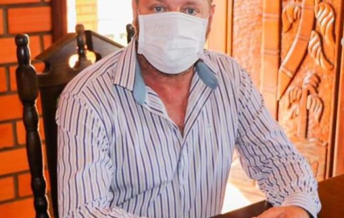 Vice-prefeito de Palma Sola recebe alta hospitalar