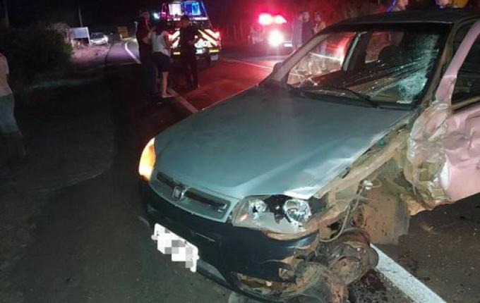 Acidente na SC-157 deixa três pessoas feridas