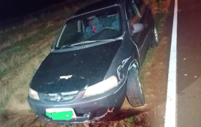 Acidente na SC-305 mobiliza bombeiros