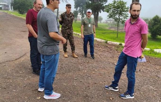 São Miguel do Oeste será sede dos Jesc 2025 e recebe vistoria técnica