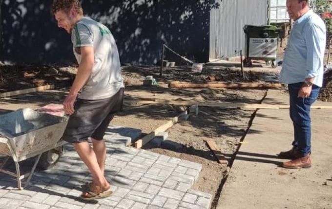 Segunda faixa elevada é implantada pelo Setor de Urbanismo em Cedro