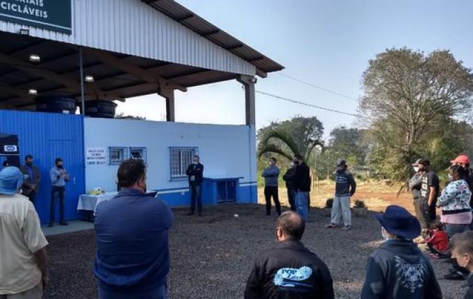 Pavilhão dos coletores é inaugurado em SJCedro