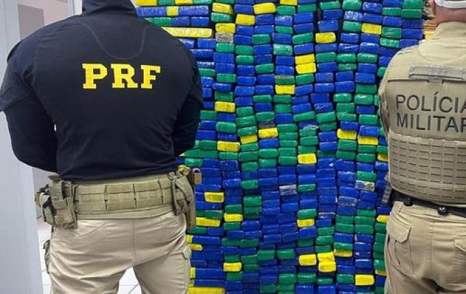 Mais de uma tonelada de maconha é apreendida no Oeste de SC