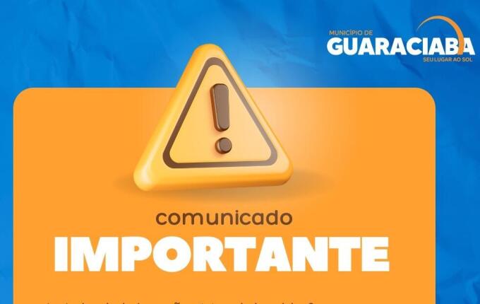 Guaraciaba terá atendimento normal nas repartições públicas nesta sexta