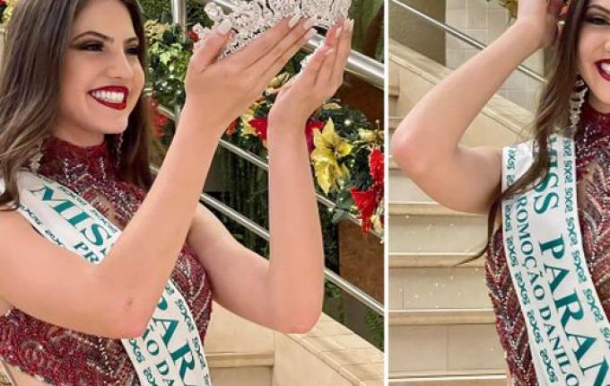 Miss Paraná Globo 2021 é de Marmeleiro/PR