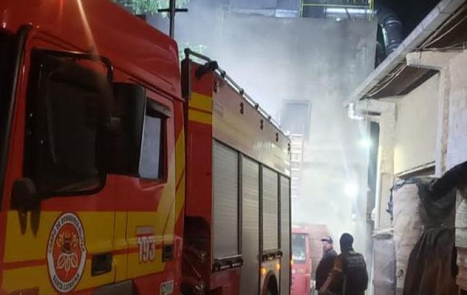 Incêndio em armazém destrói pó de madeira em São José do Cedro