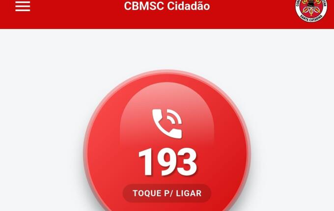 Após problemas em Itapiranga, Corpo de Bombeiros lança aplicativo para acionar 193