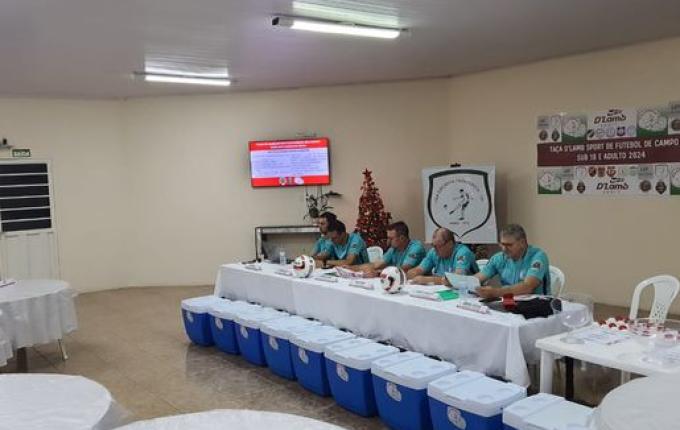 Regional Taça D'lamb Sport de Futebol 2024 terá início dia 14 de janeiro