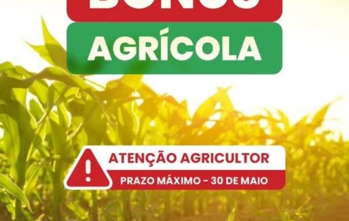 Agricultores de São José do Cedro têm até 30 de maio para retirar Bônus Agrícola