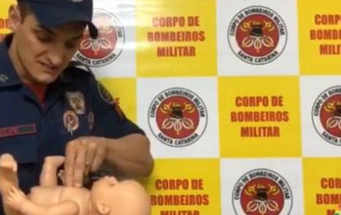 VÍDEO: Bombeiros deixam dicas para prevenir engasgamento em crianças e adultos