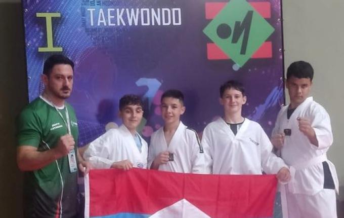 Alunos de Santa Terezinha do Progresso são destaques em competição de Taekwondo