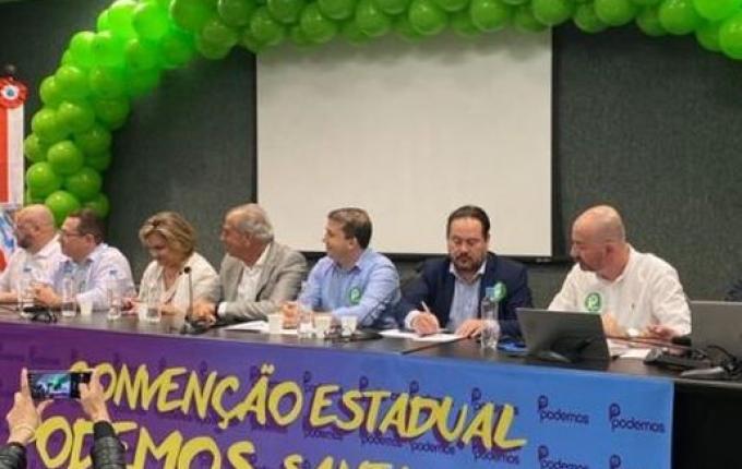 Em Santa Catarina Podemos confirma apoio para a reeleição do governador Moisés