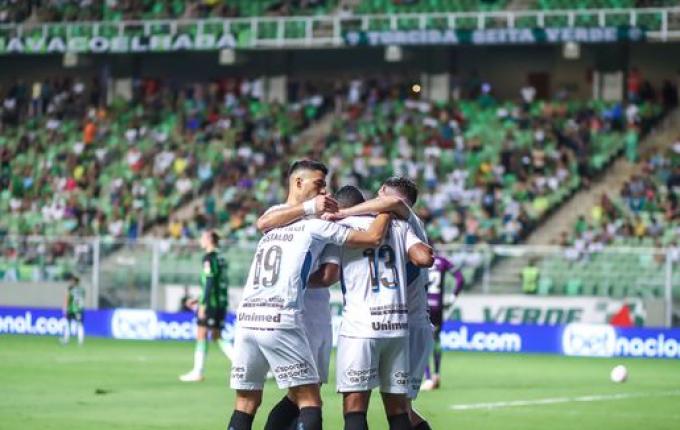 Grêmio sofre, mas vence o América em Minas pelo Brasileirão