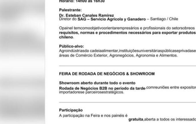 Feira Triandes vai reunir empresas do Brasil, Argentina e Chile em São Miguel do Oeste