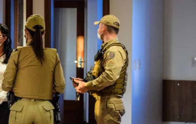 Rede Peperi recebe fiscalização da Polícia Militar em SMOeste