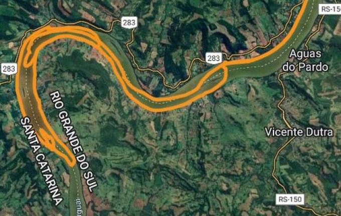 Guarnições de Itapiranga e SMO auxiliam nas buscas por pescador desaparecido