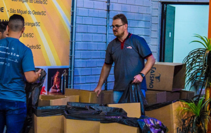 Faismo 2022 conta com 180 lixeiras espalhadas pelo parque