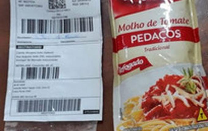 Mulher compra celular pela internet e recebe molho de tomate no Oeste