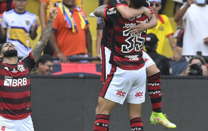 Flamengo vence Athletico-PR e é tricampeão da Libertadores