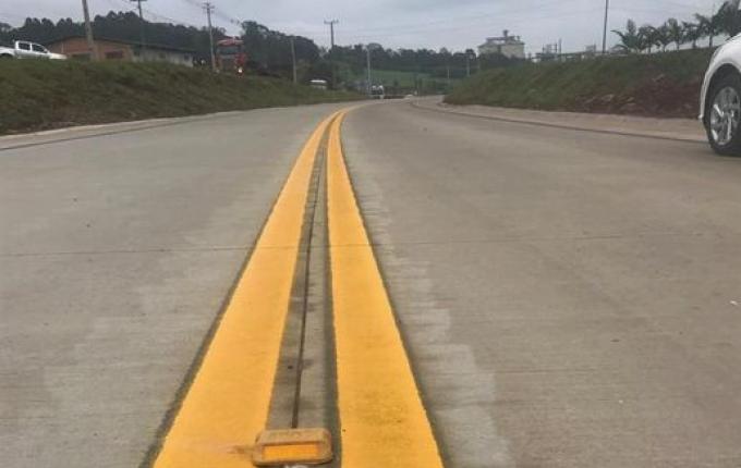 DNIT sinalizou cerca de 50% dos 12 quilômetros pavimentados da BR-163