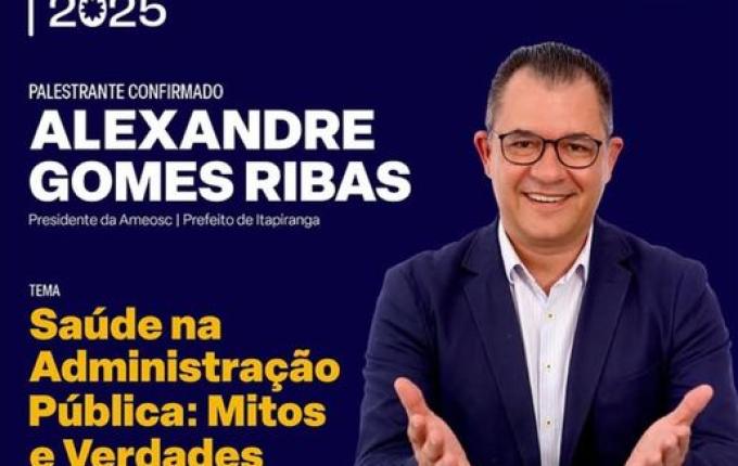 Prefeito prepara palestra sobre saúde pública em evento na capital