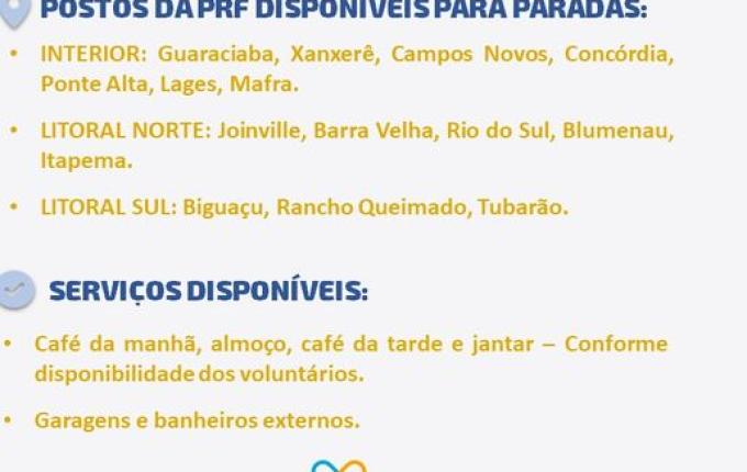 Ferramenta visa facilitar consulta por serviços e lugares para motoristas se alimentarem