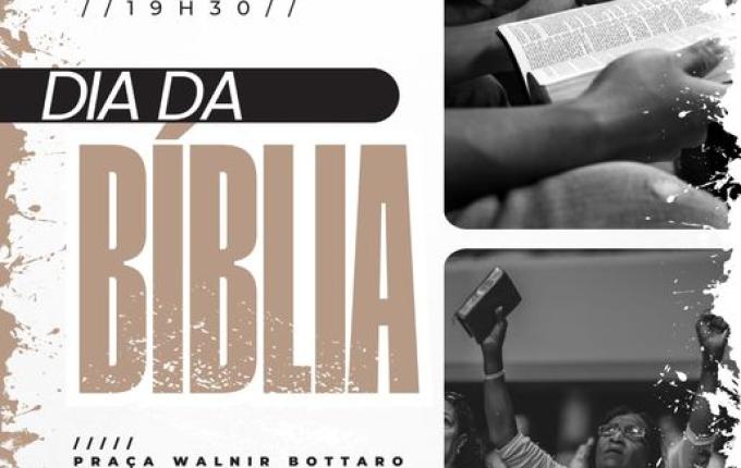 São Miguel do Oeste recebe celebração pelo Dia da Bíblia com ampla programação