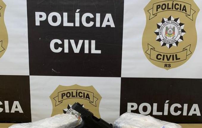 Polícia Civil prende traficante em Barra do Guarita - RS