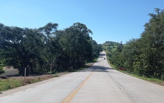 Obra de restauração em concreto da BR-163 chega a 70% de conclusão