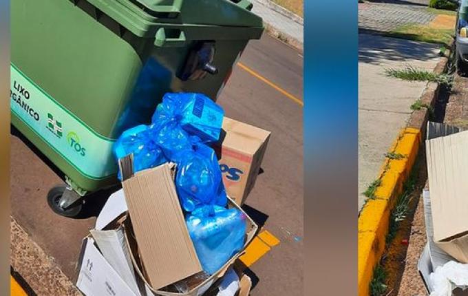 OUÇA: moradores registram descarte incorreto de lixo em SMO