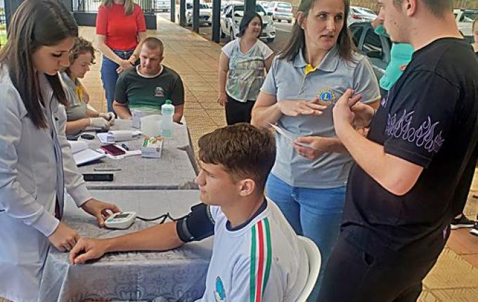 Lions Clube Iporã realiza ação preventiva de saúde nesta sexta-feira