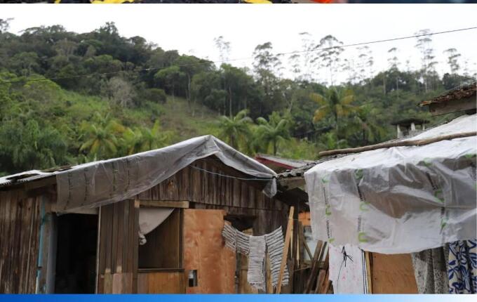 Ao menos três municípios de SC decretam situação de emergência após temporal