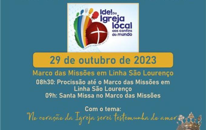 11ª Romaria Missionária será realizada domingo, no interior de Iporã do Oeste