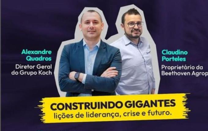 Talk Empresarial traz histórias inspiradoras nesta sexta-feira em São Miguel do Oeste